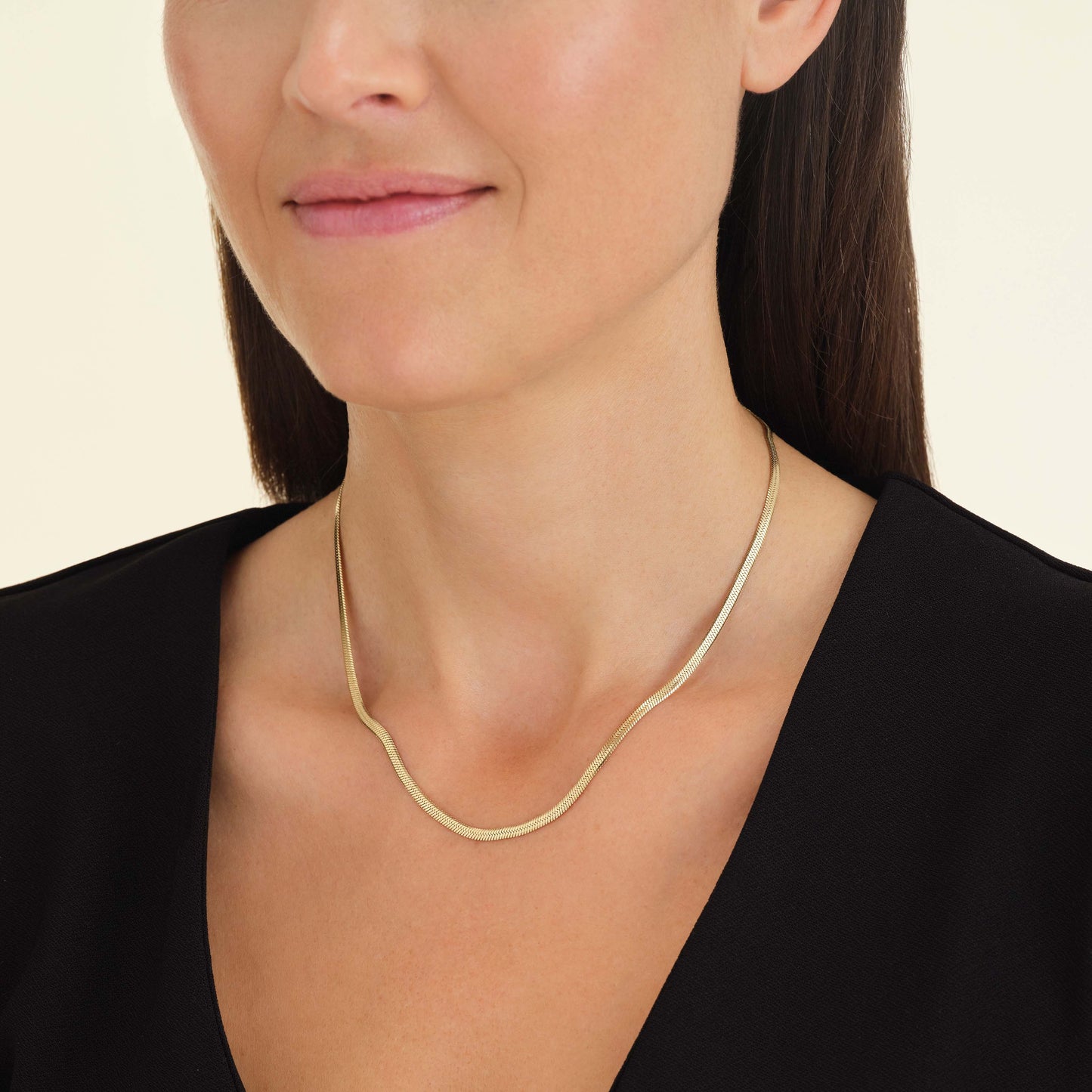 Snake Necklace - Gold J379