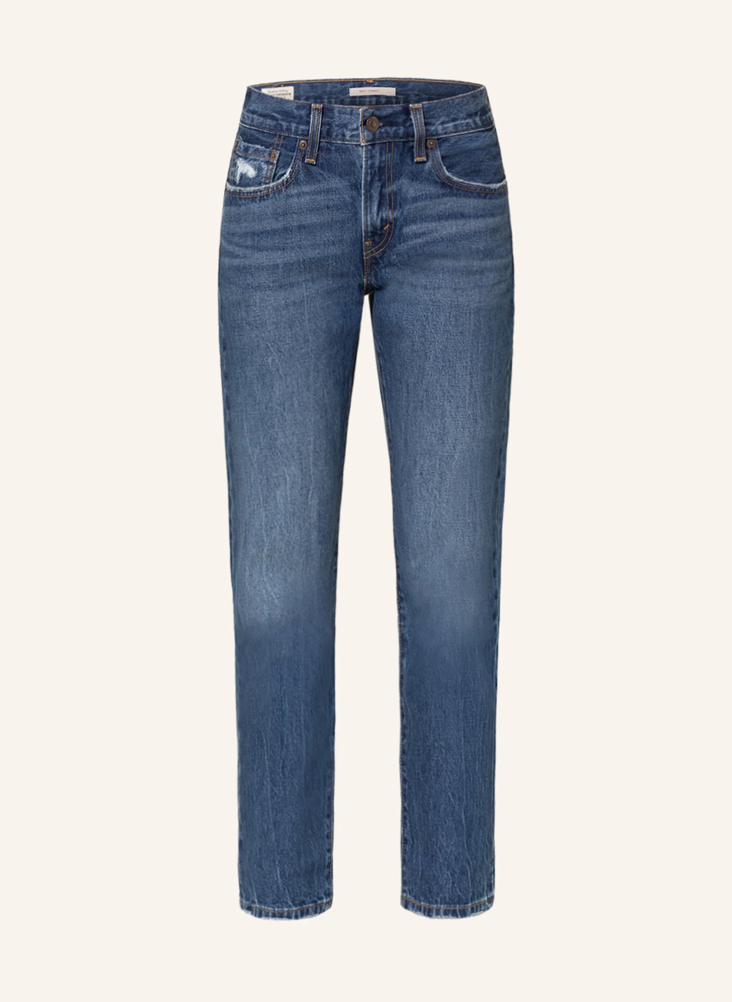 Middy Straight - Dark Indigo Worn In