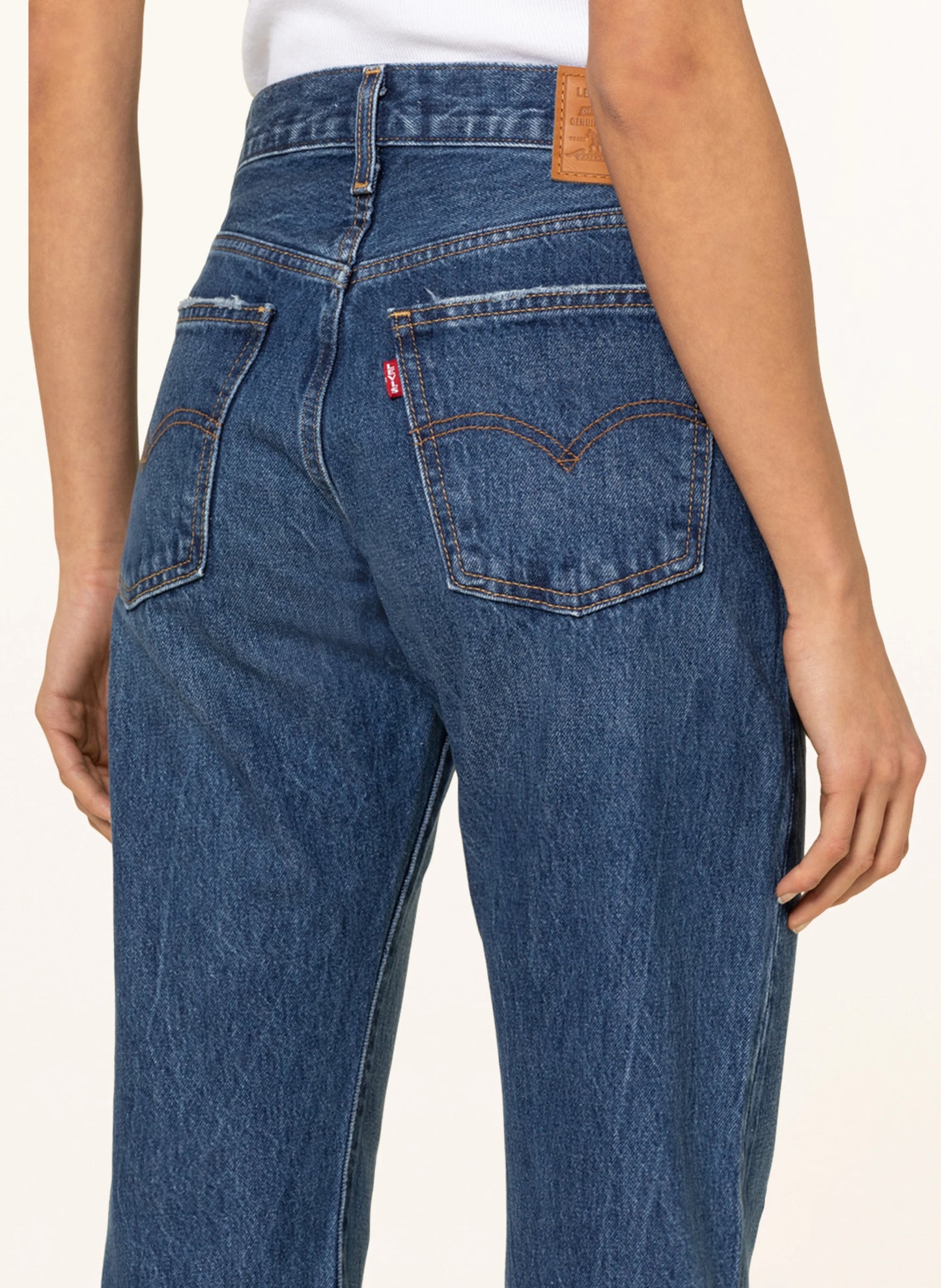 Middy Straight - Dark Indigo Worn In