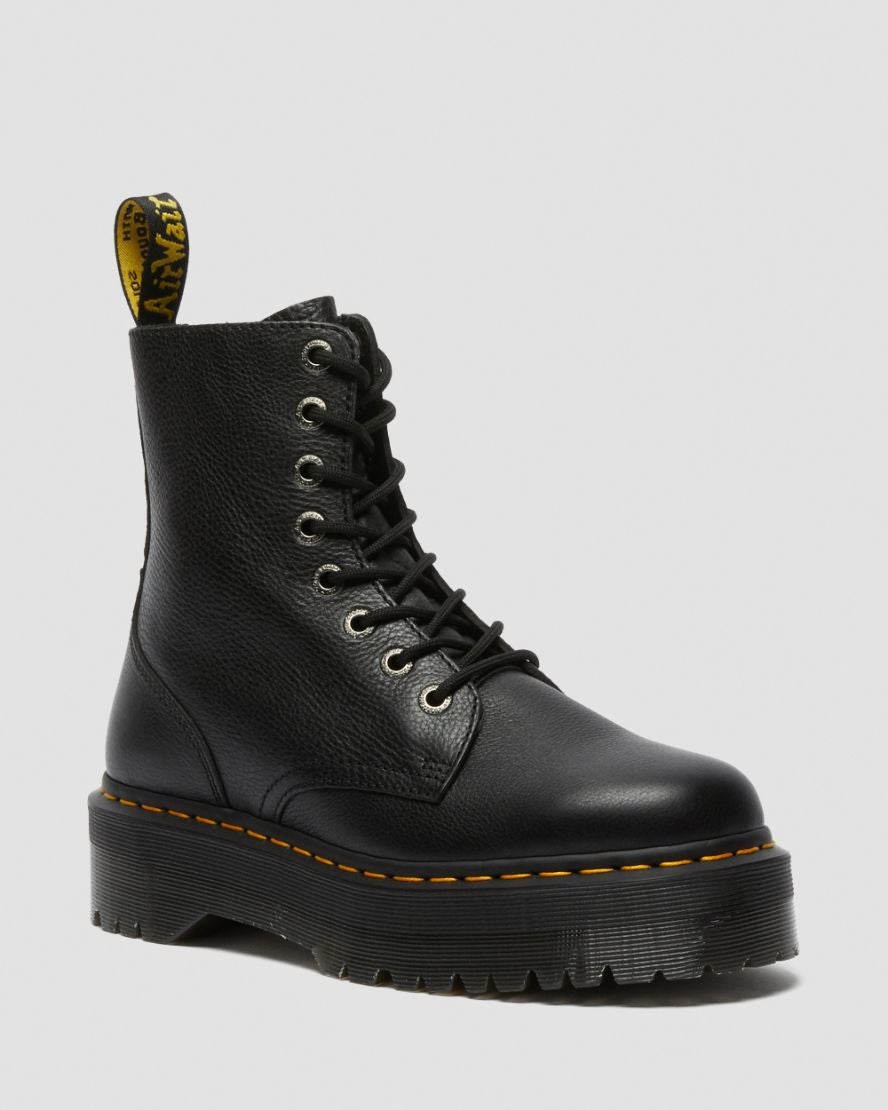 Jadon III 8 Eye Boot - Black Pisa