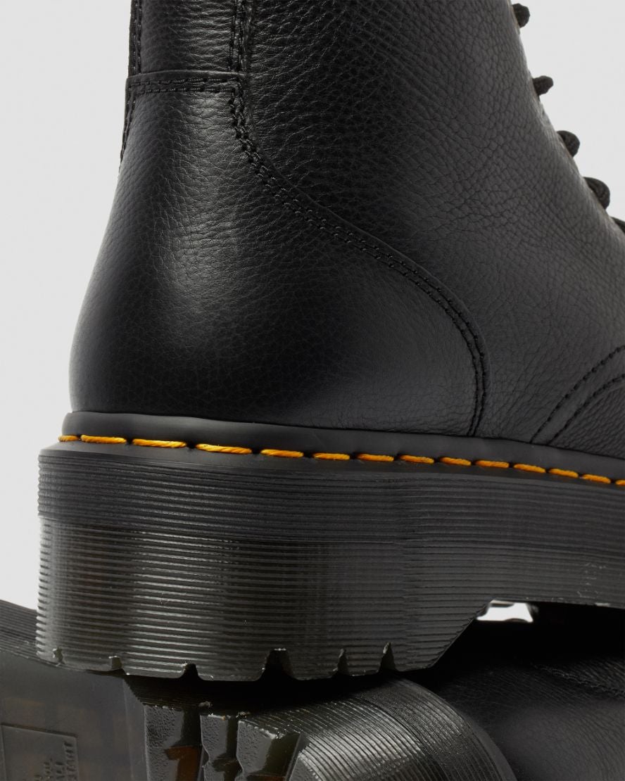 Jadon III 8 Eye Boot - Black Pisa