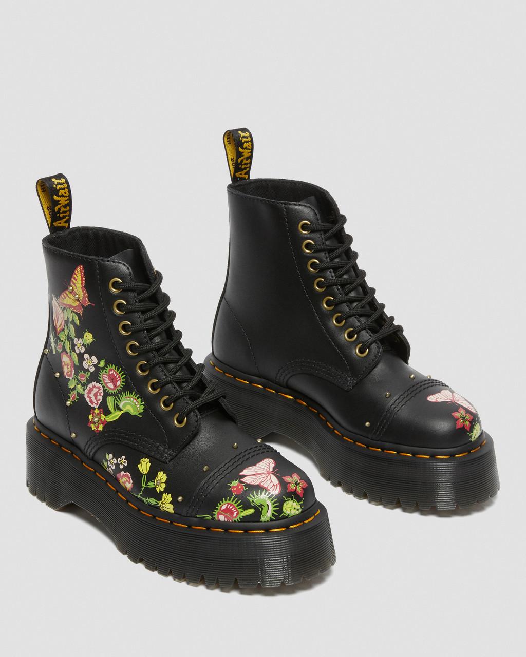 Sinclair Bloom Jungle Boot - Black