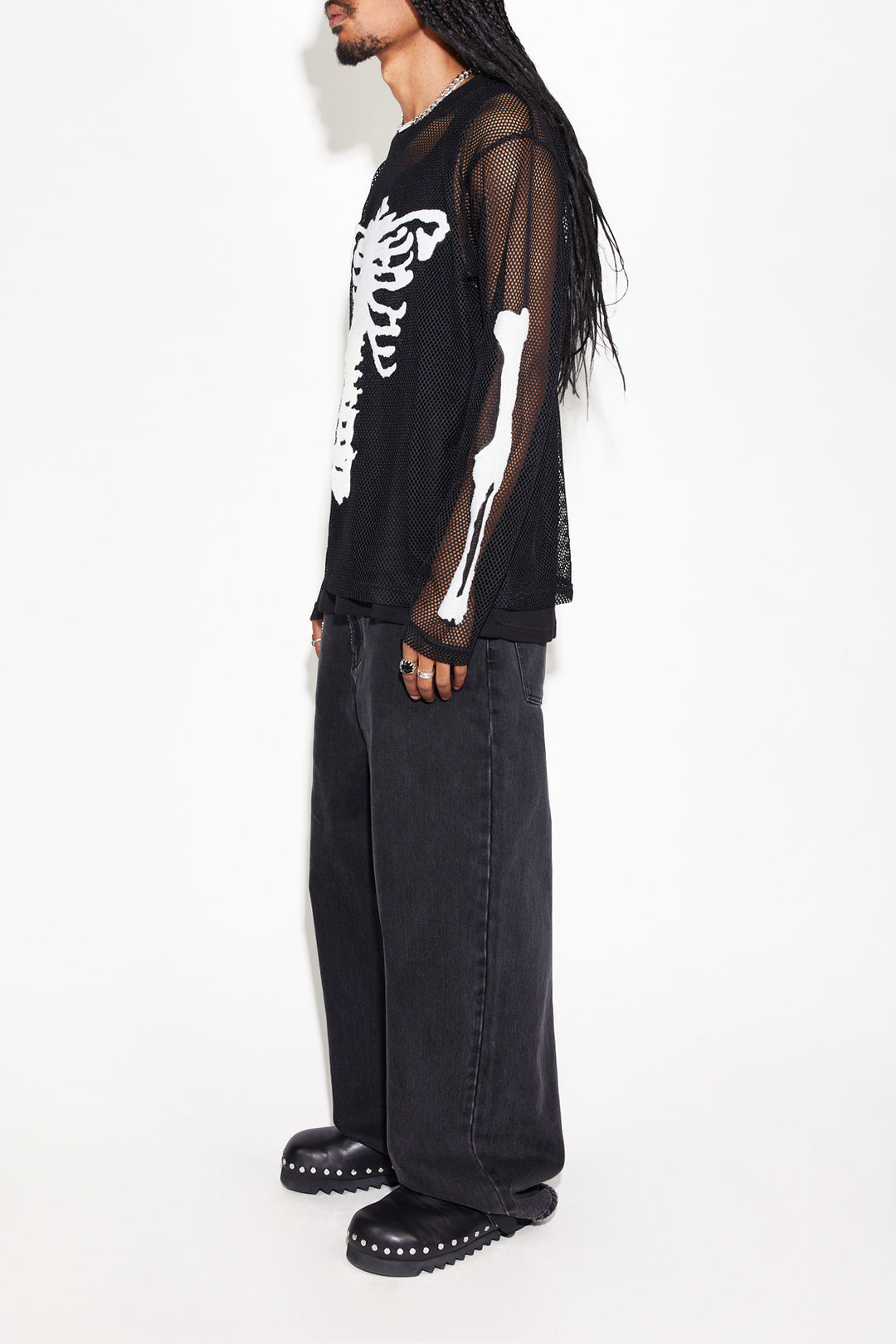 X-Ray Longsleeve Top - Black