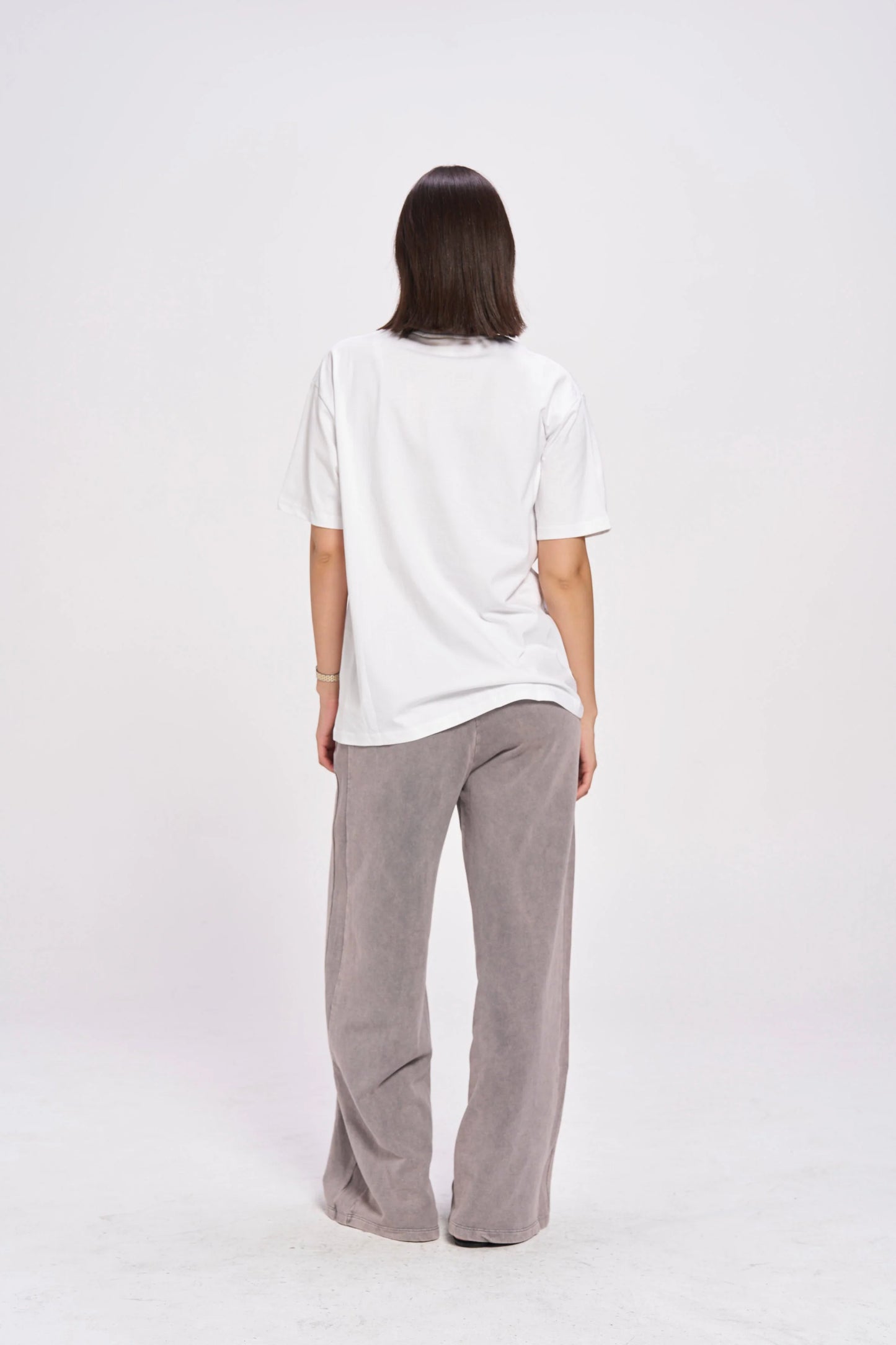 Yee Haw Oversize Tee - White