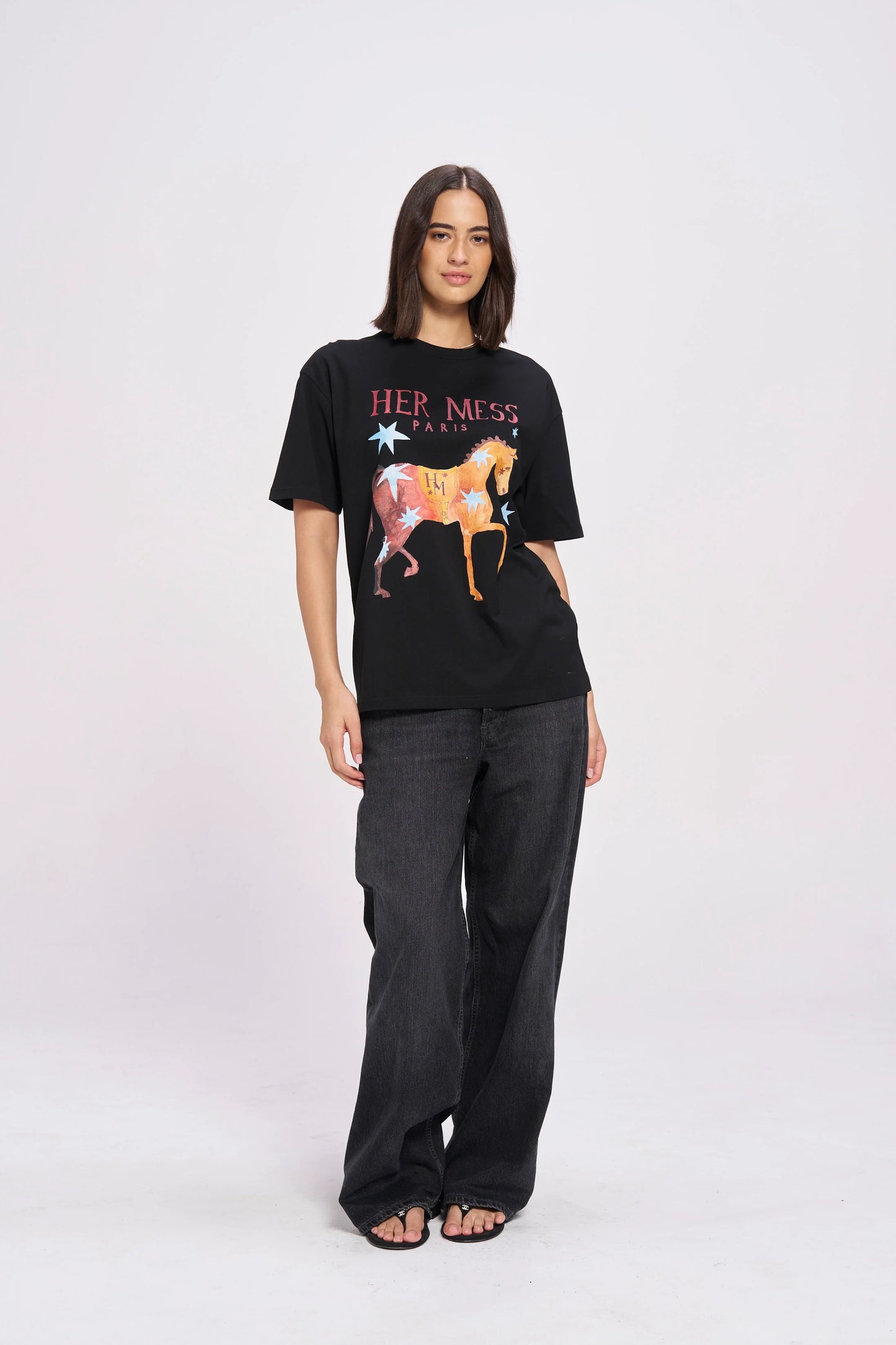 Her Mess Oversize Tee