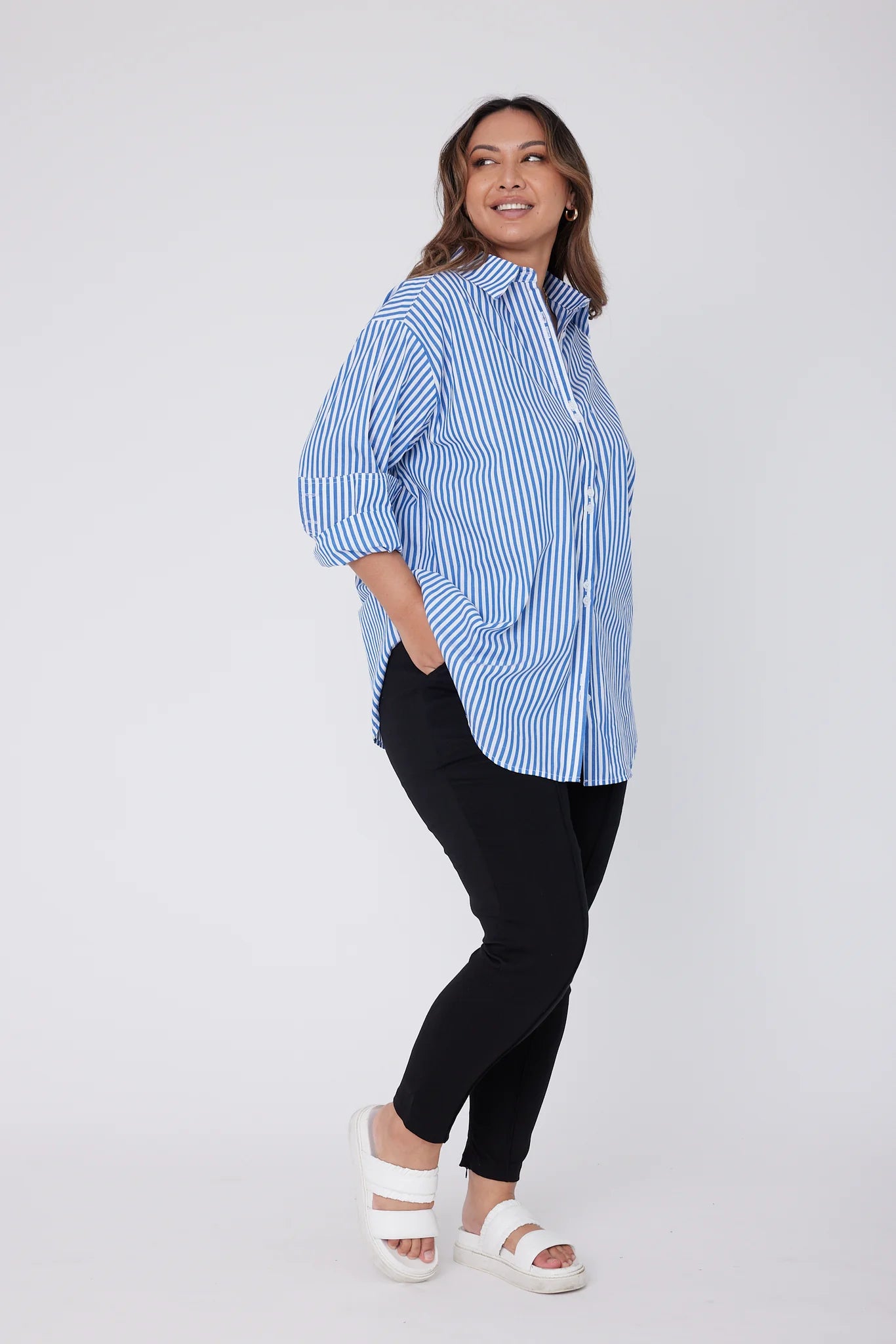 Austin Shirt - Blue Stripe