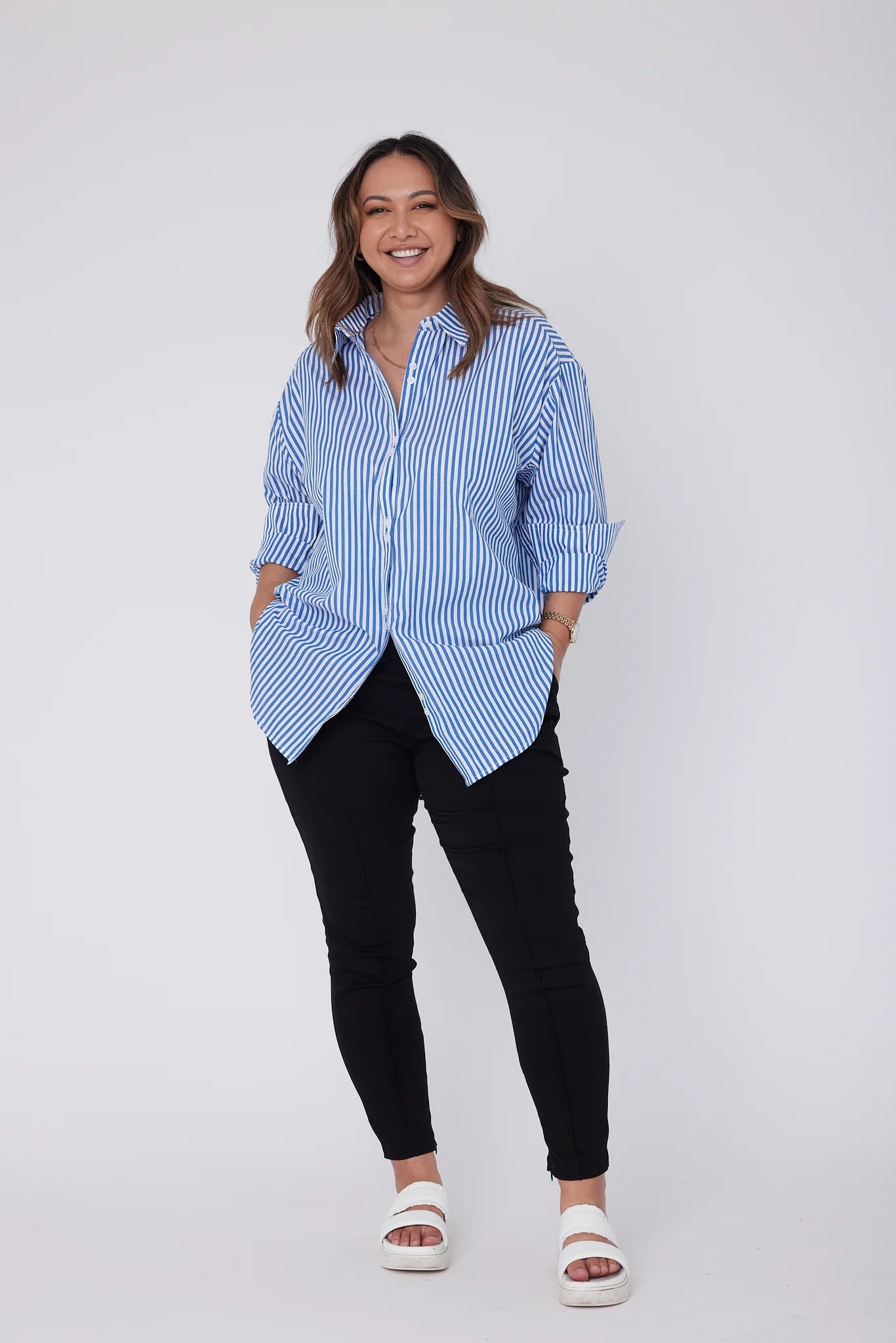 Austin Shirt - Blue Stripe