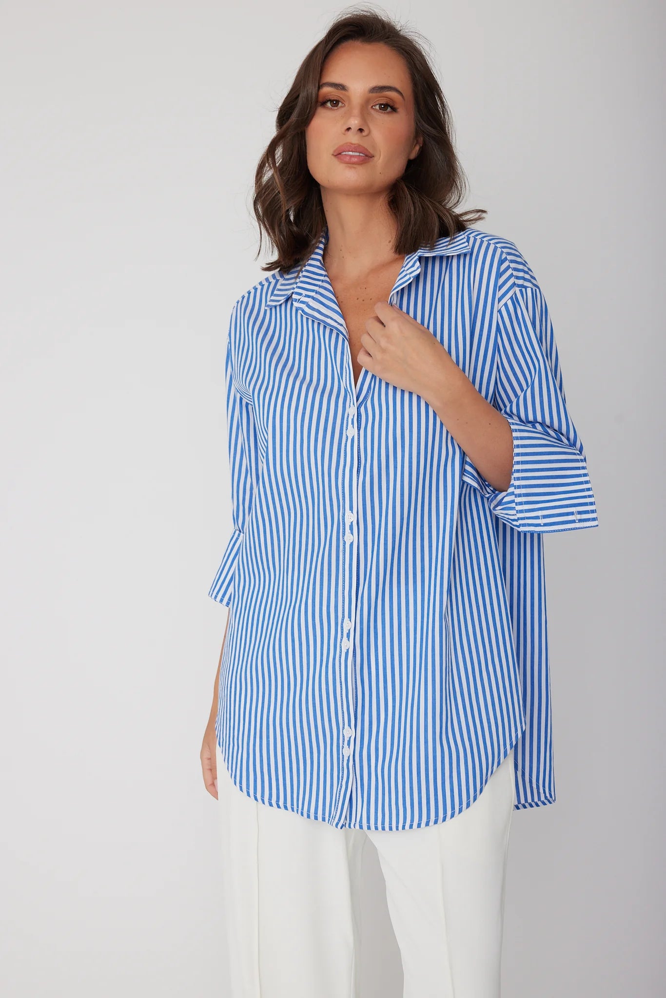 Austin Shirt - Blue Stripe