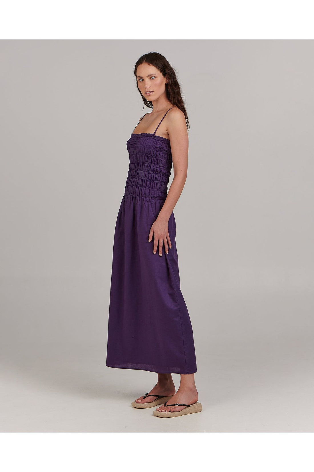 Amanda Maxi Dress - Deep Purple