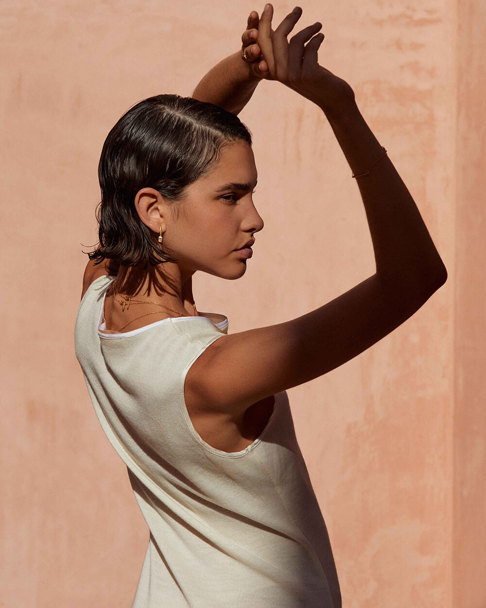 Sierra Hoops - Silver