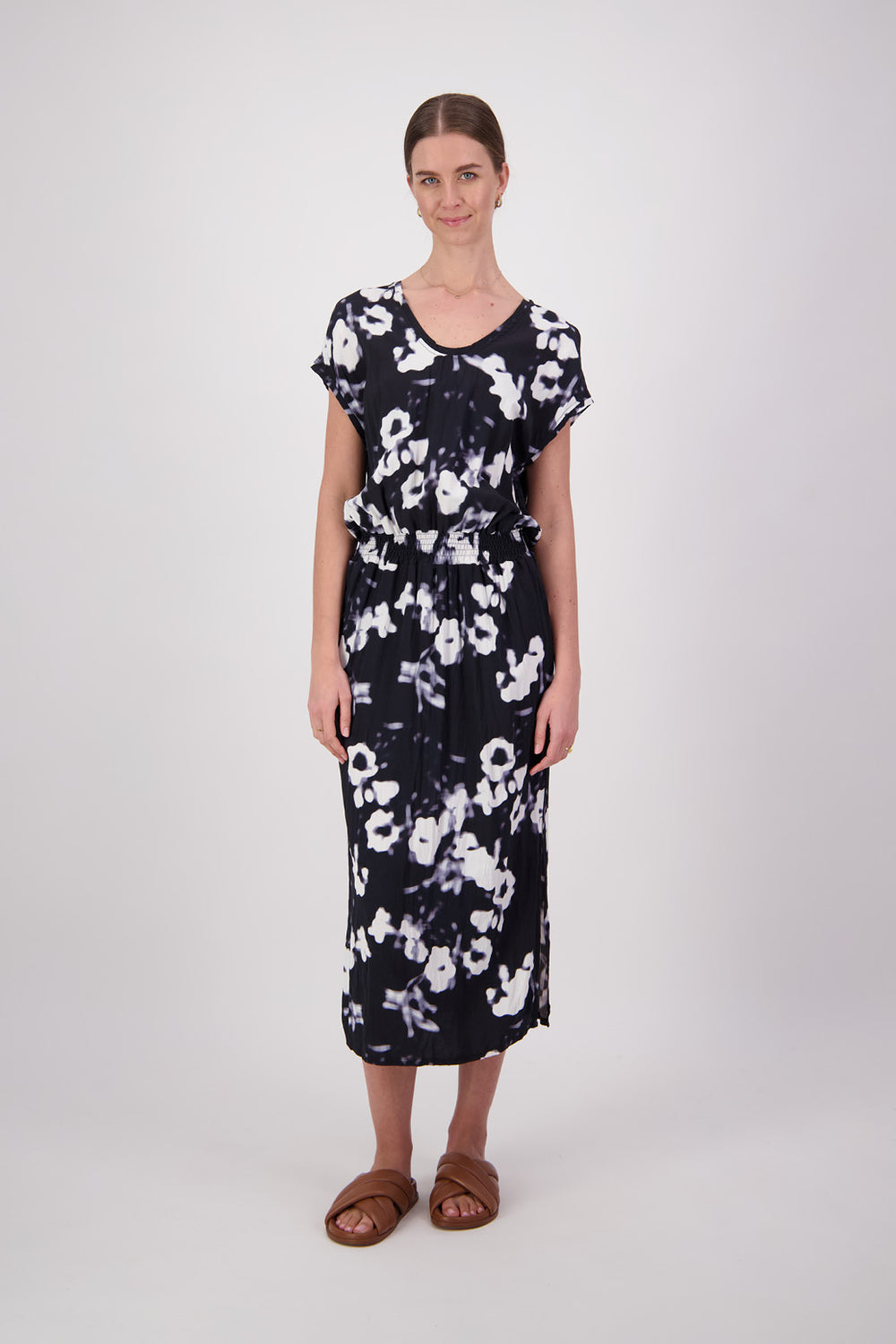 Jayne Dress - White Floral