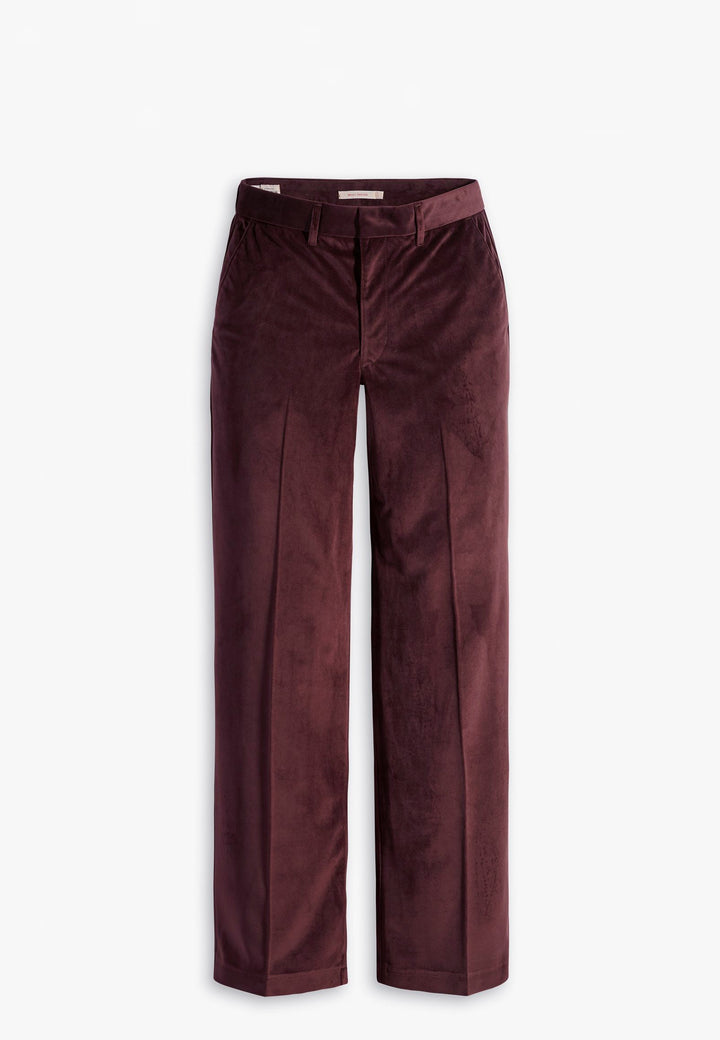 Baggy Trouser - Chocolate Plum Velvet
