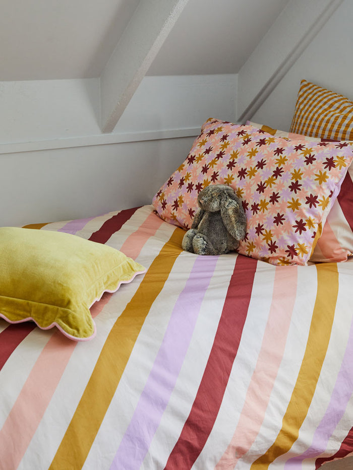 Standard Pillowcase Set - Crimson Maypole