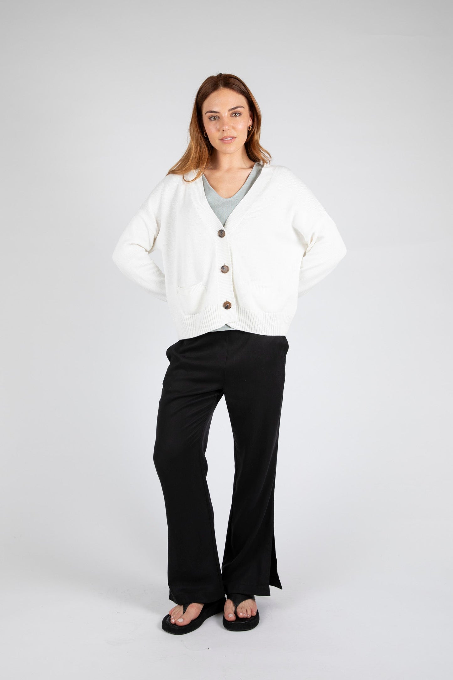 Summer Soho Cardi - Ivory