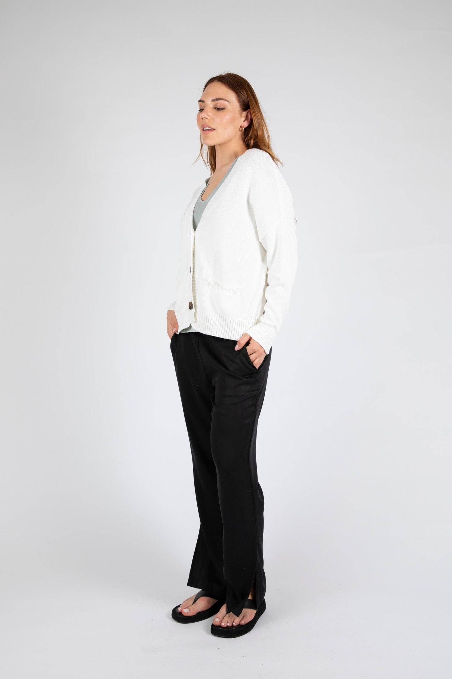 Summer Soho Cardi - Ivory