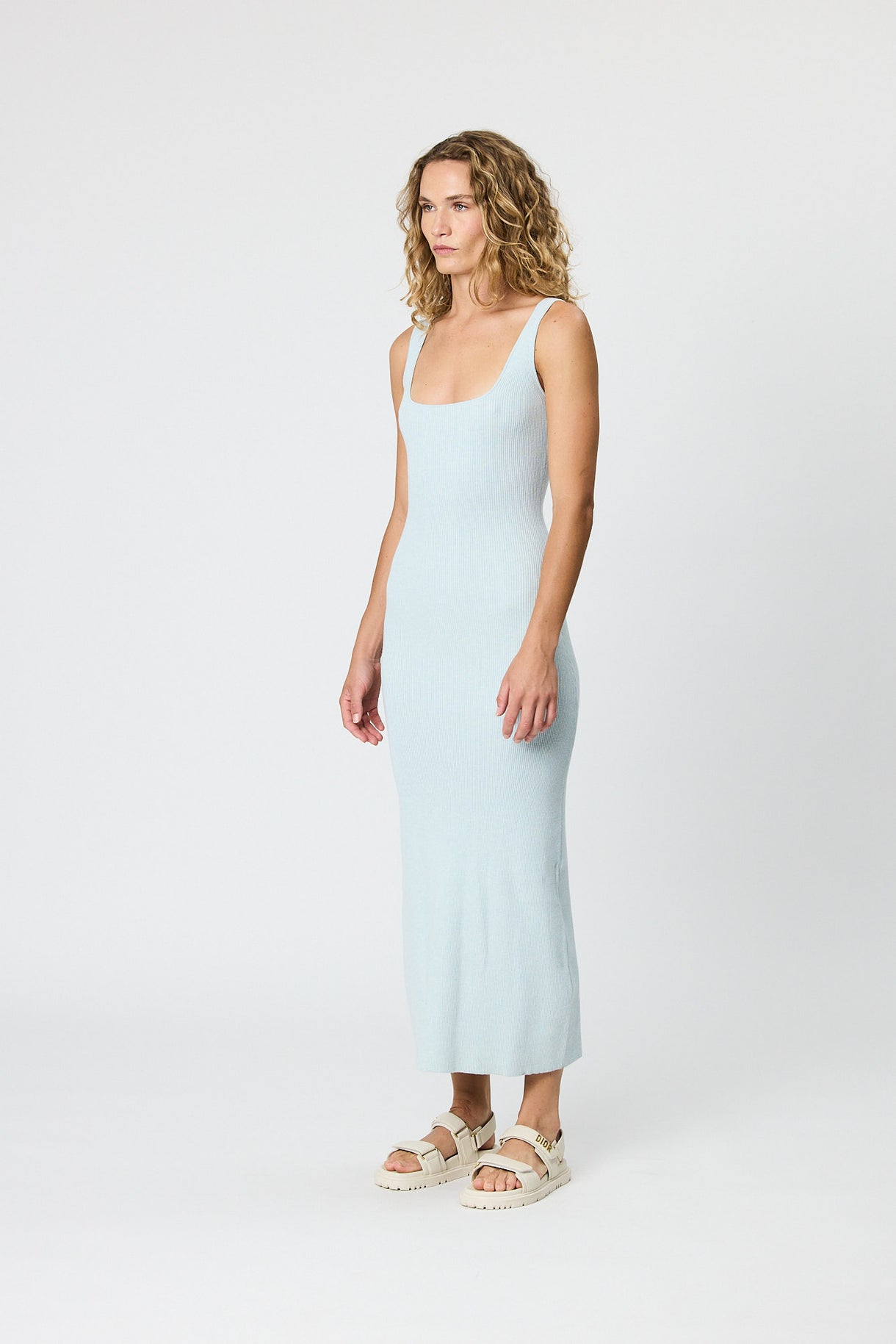 Georgia Dress - Sky