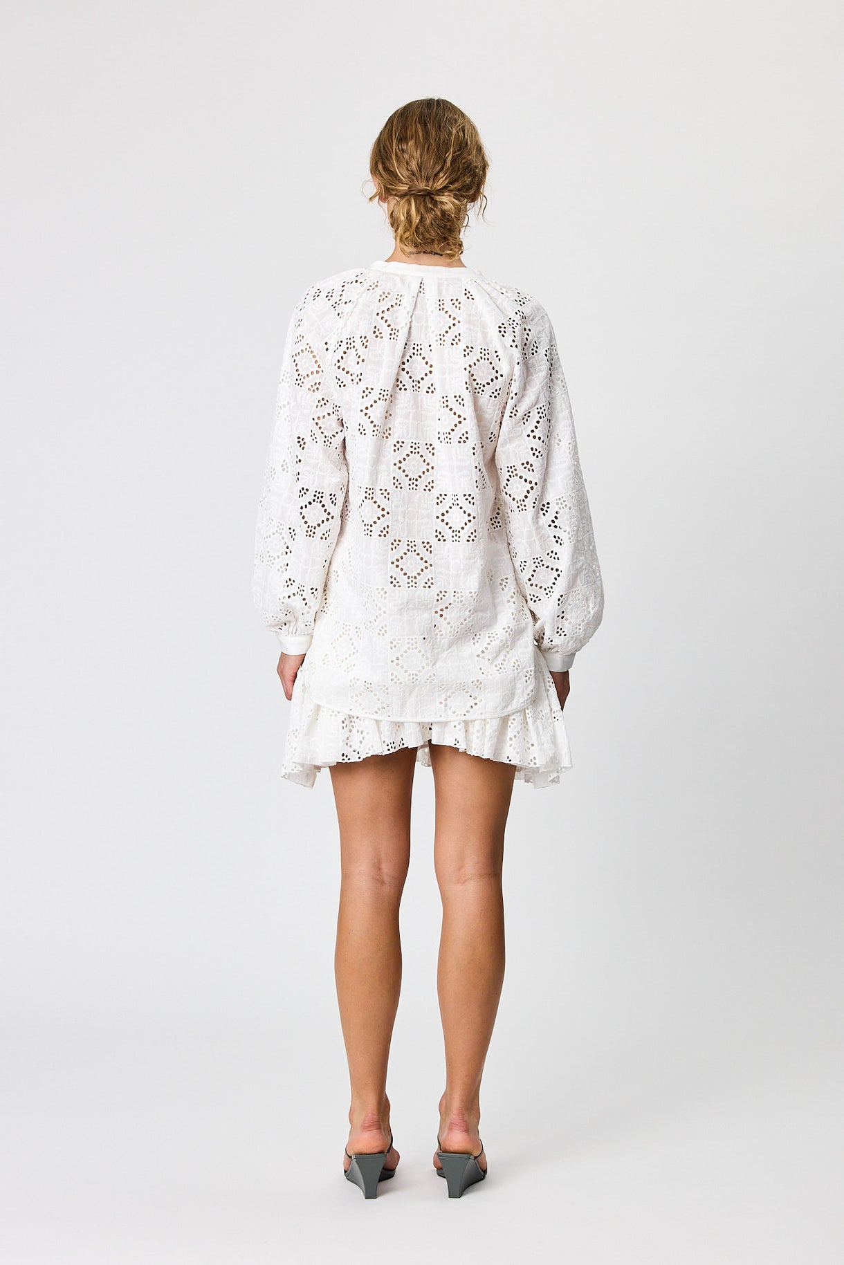 Laycie Blouse - Chalk