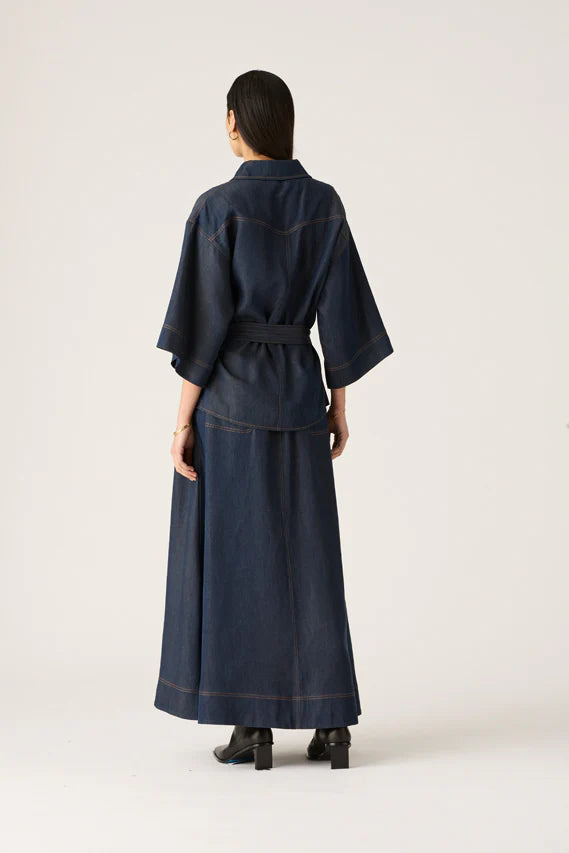 Cleo Denim Shirt - Indigo