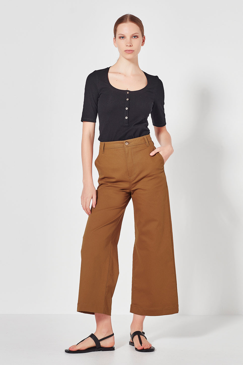 Dryden Pant - Tobacco