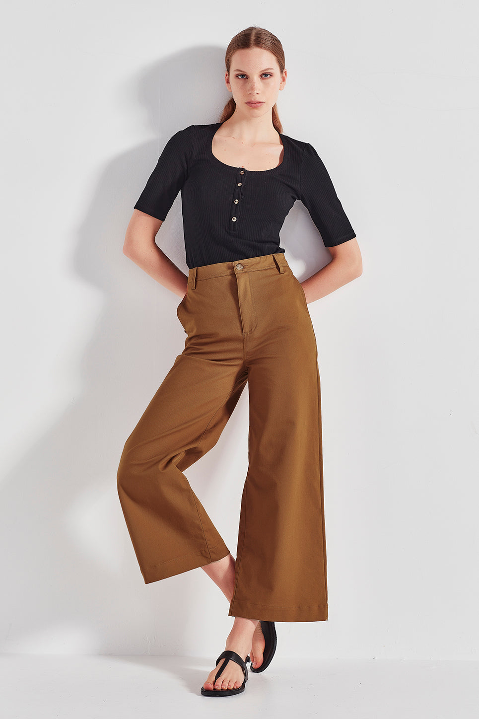 Dryden Pant - Tobacco
