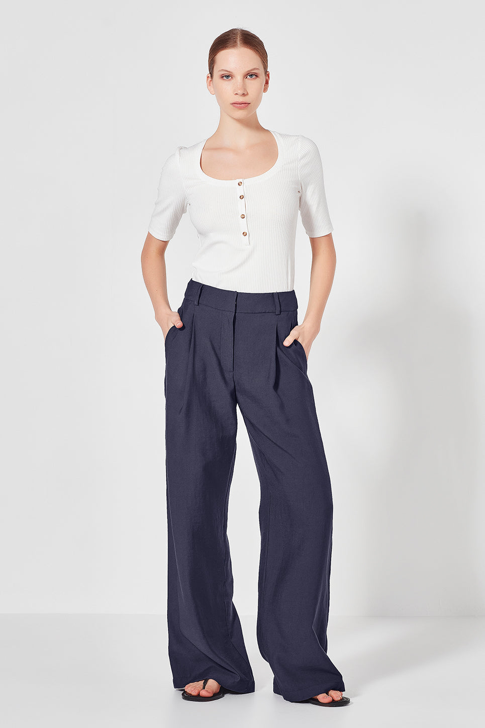 Selbourne Trouser - Navy