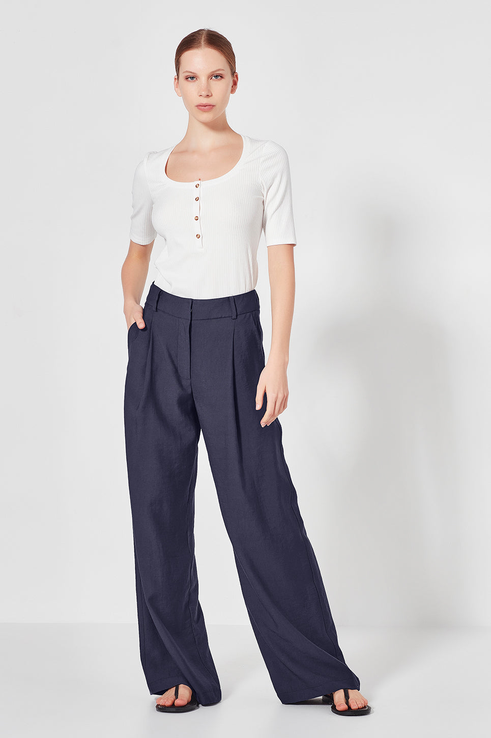Selbourne Trouser - Navy