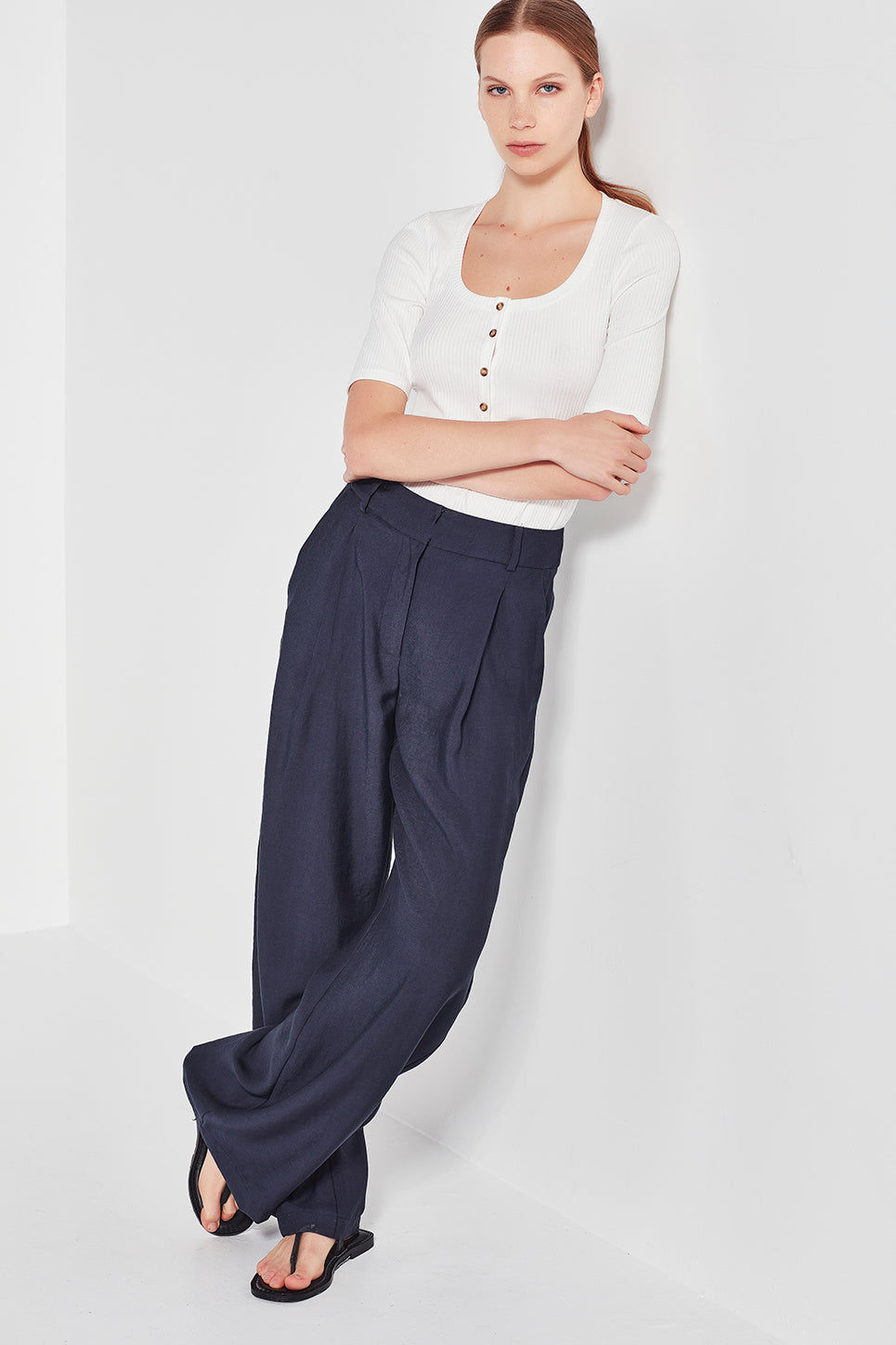 Selbourne Trouser - Navy