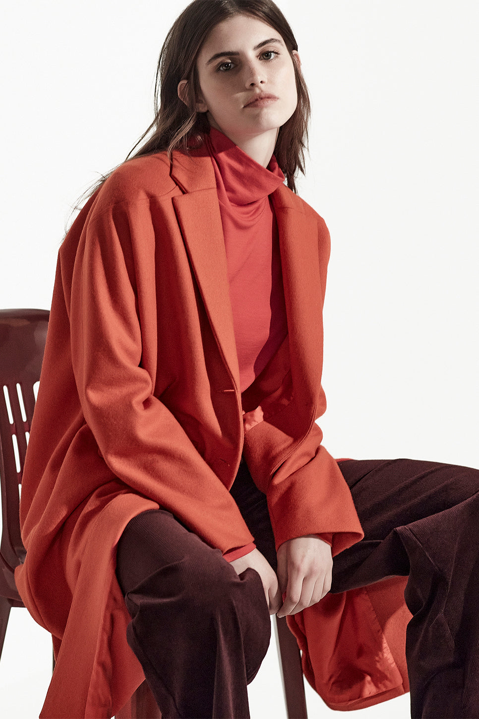 Helsinki Coat - Poppy