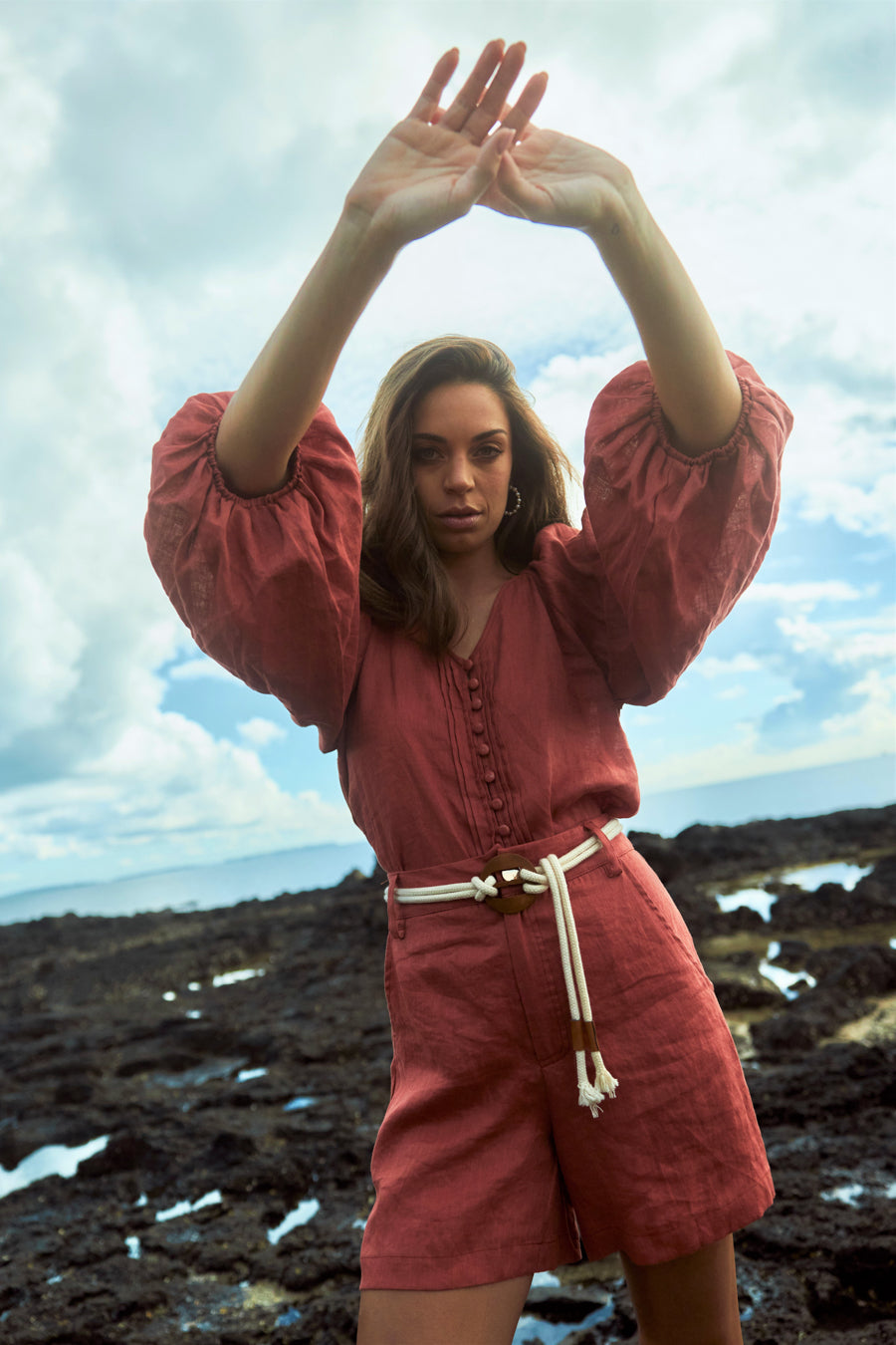 Coopers Blouse - Rust