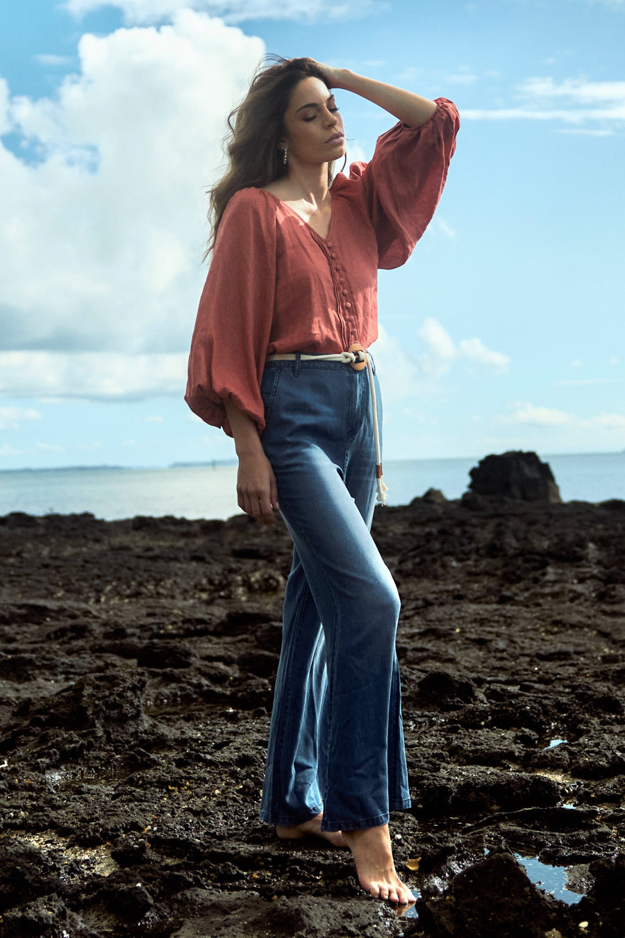 Tasman Pant - Blue
