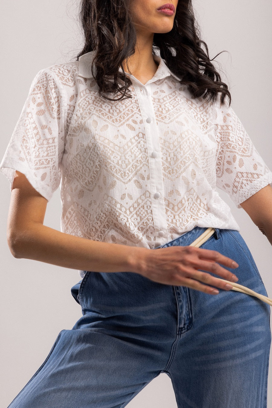 О̄kahu Shirt - White