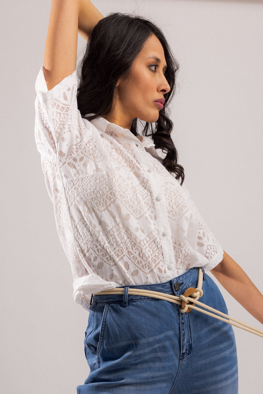 О̄kahu Shirt - White
