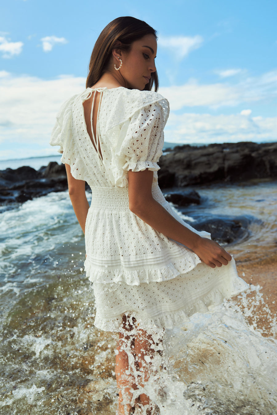 Jackson Mini Dress - White