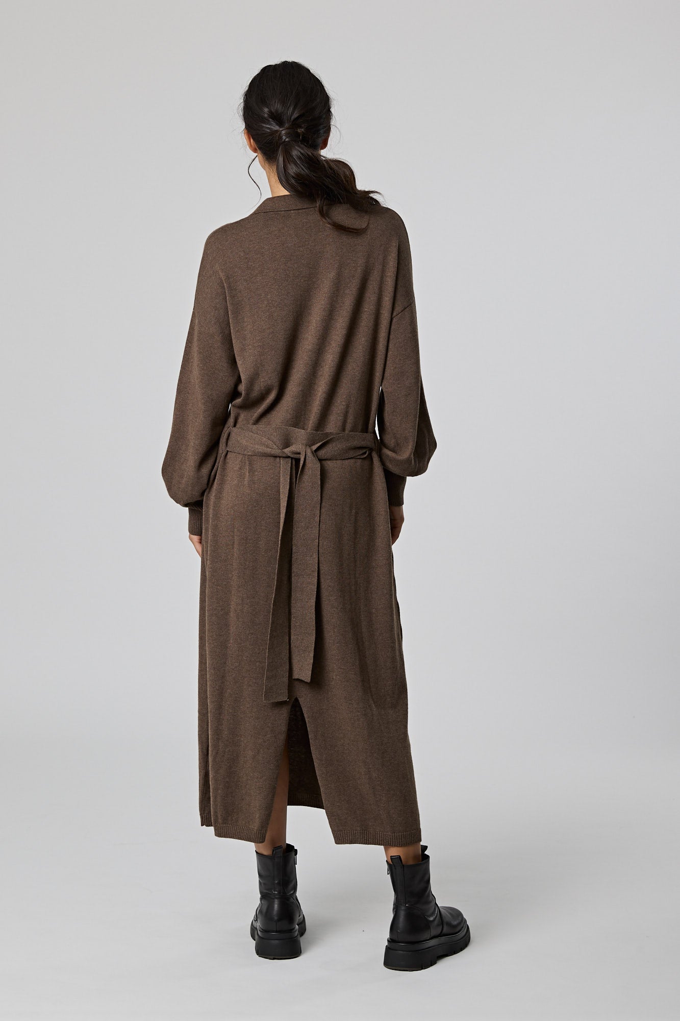Frame Knit Dress - Ash