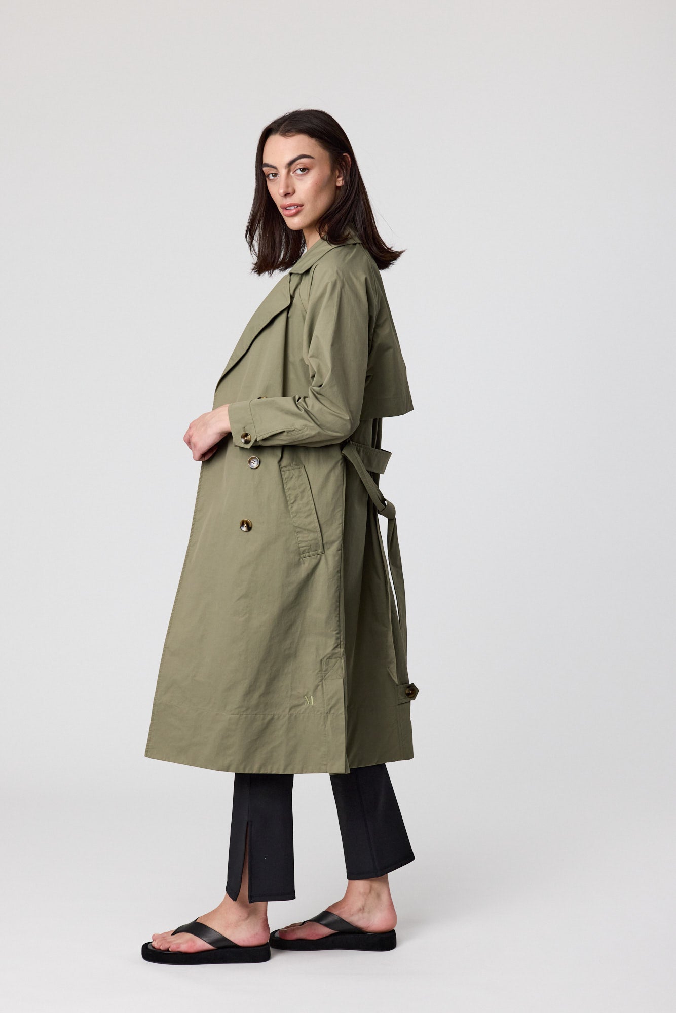 Hybrid Trench - Olive