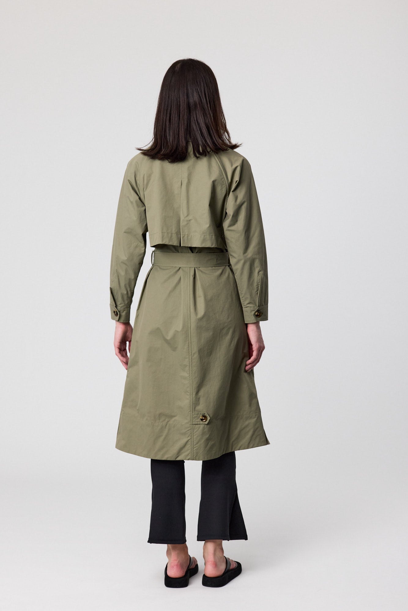 Hybrid Trench - Olive