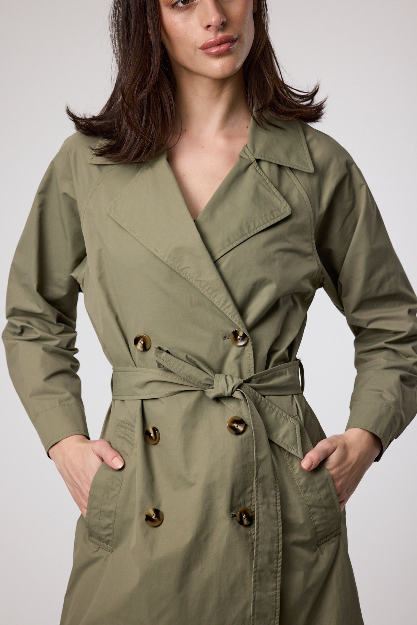 Hybrid Trench - Olive