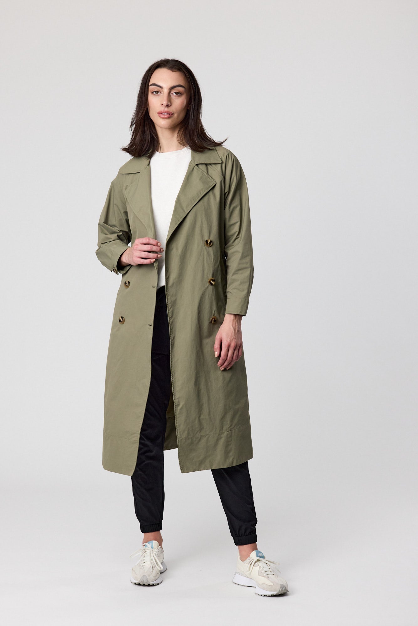 Hybrid Trench - Olive