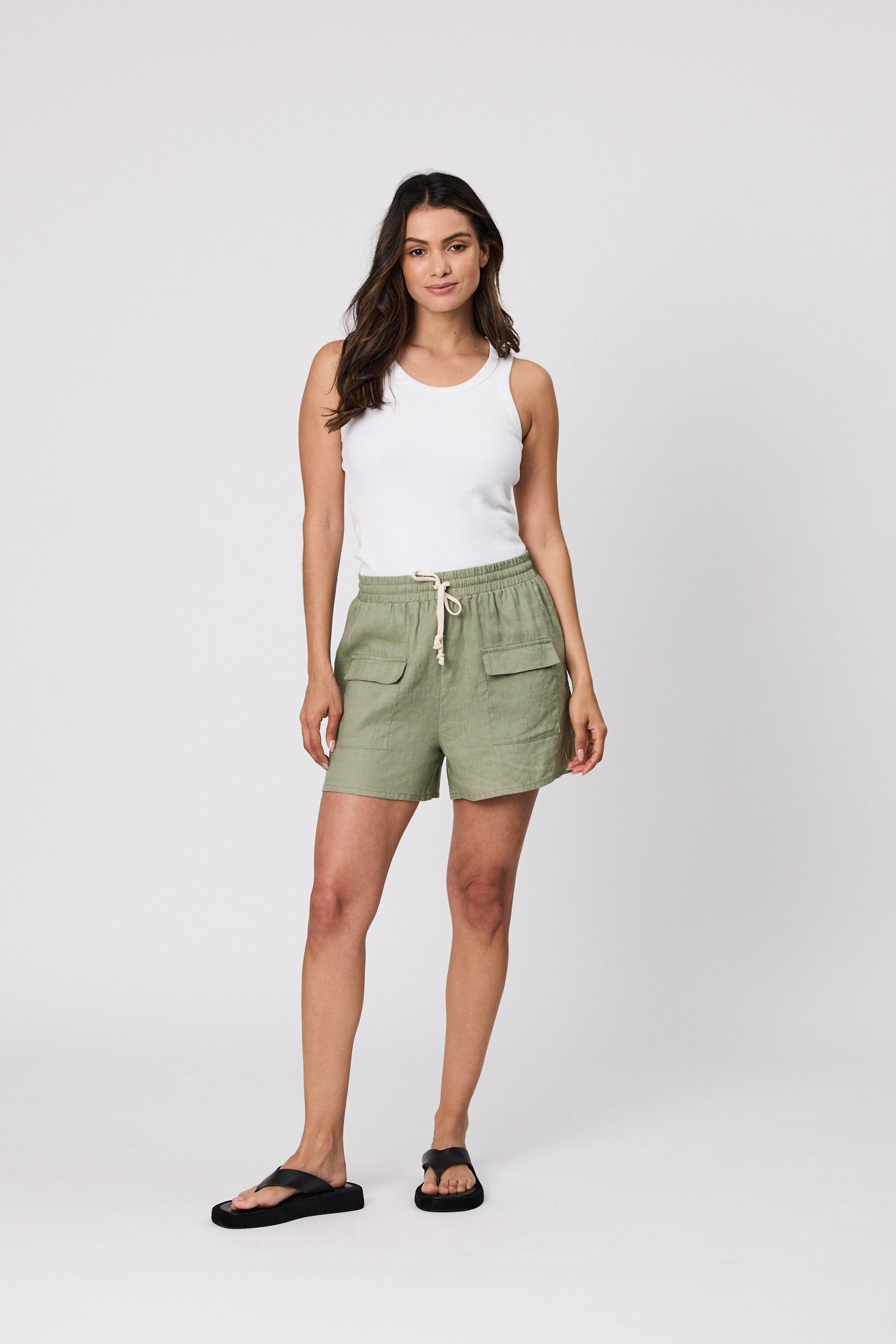 Ready Rib Tank - White