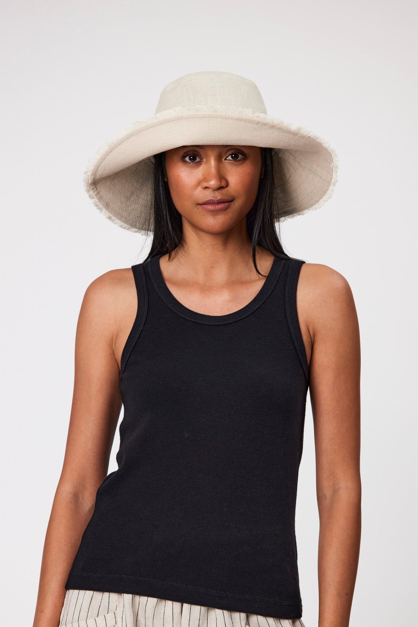 Bucket Hat - Chalk