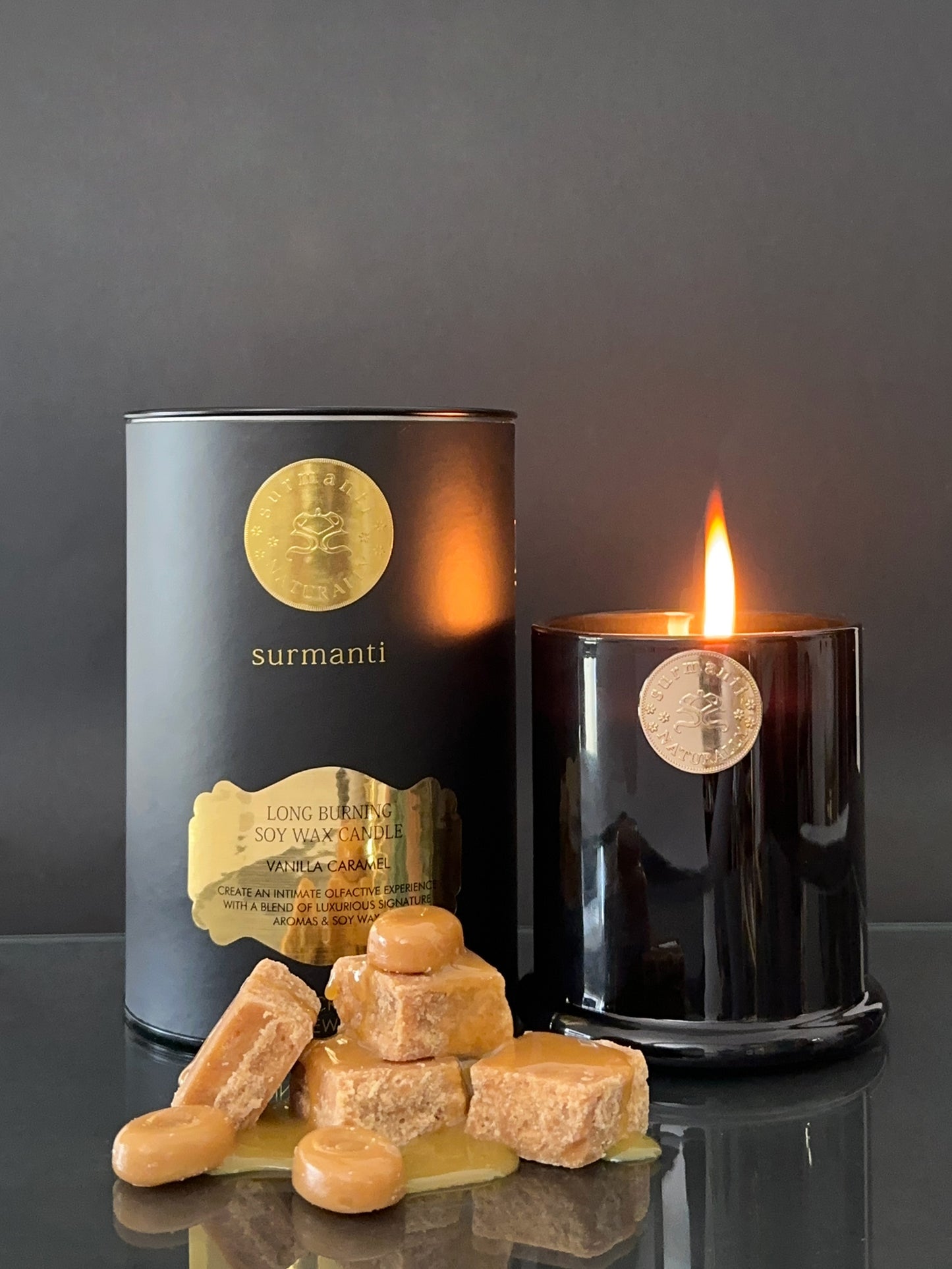 Vanilla Caramel 250g Candle
