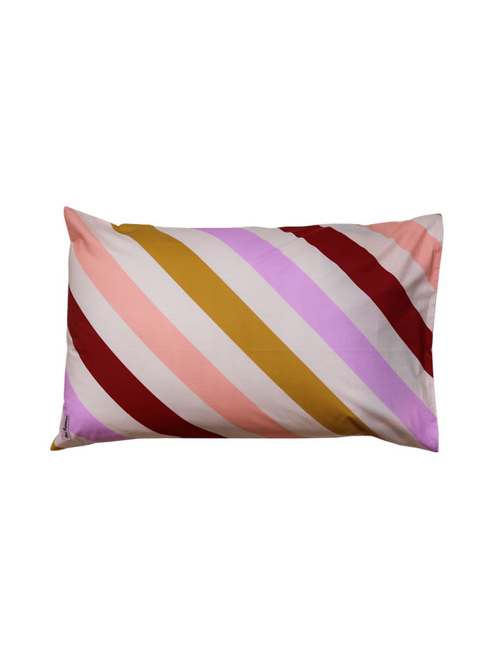 Standard Pillowcase Set - Crimson Maypole