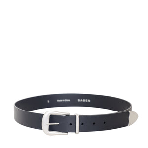 Cassidy Belt - Black and Silver