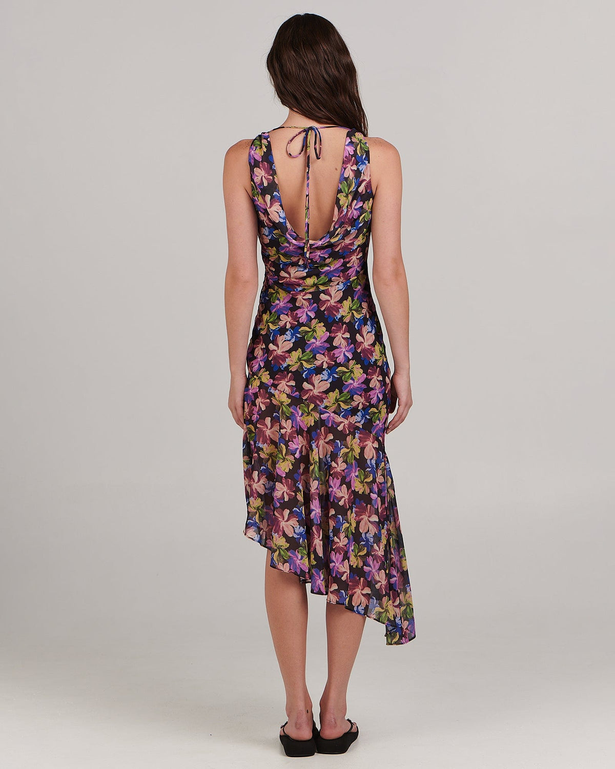 Dominique Midi Dress - Mystic Floral