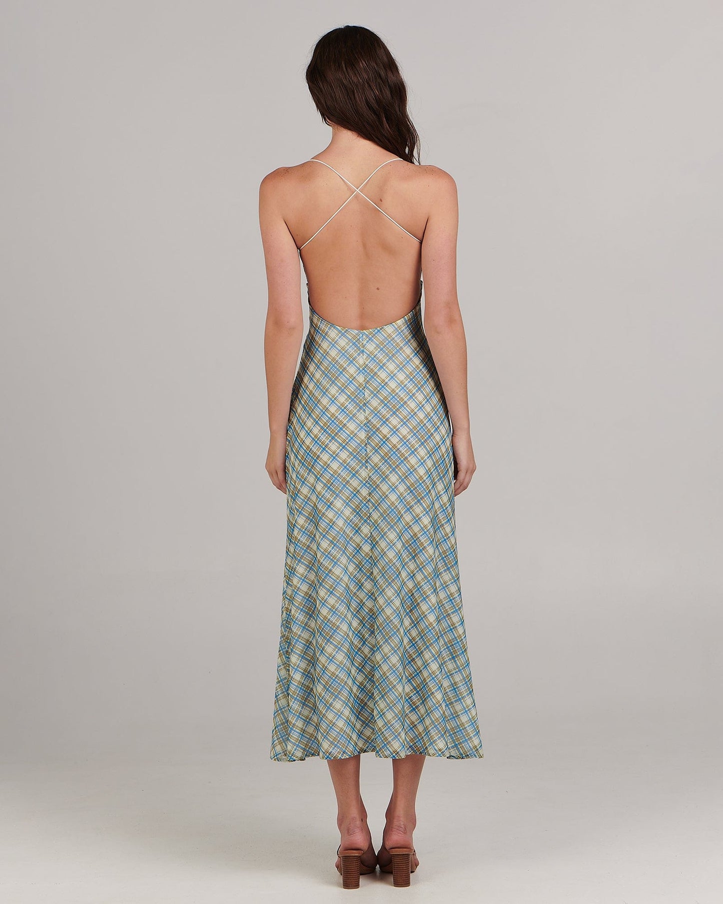Evelyn Maxi Dress -Picnic Check
