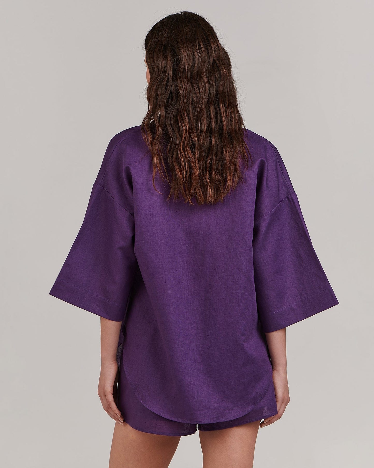Harlow Shirt - Deep Purple