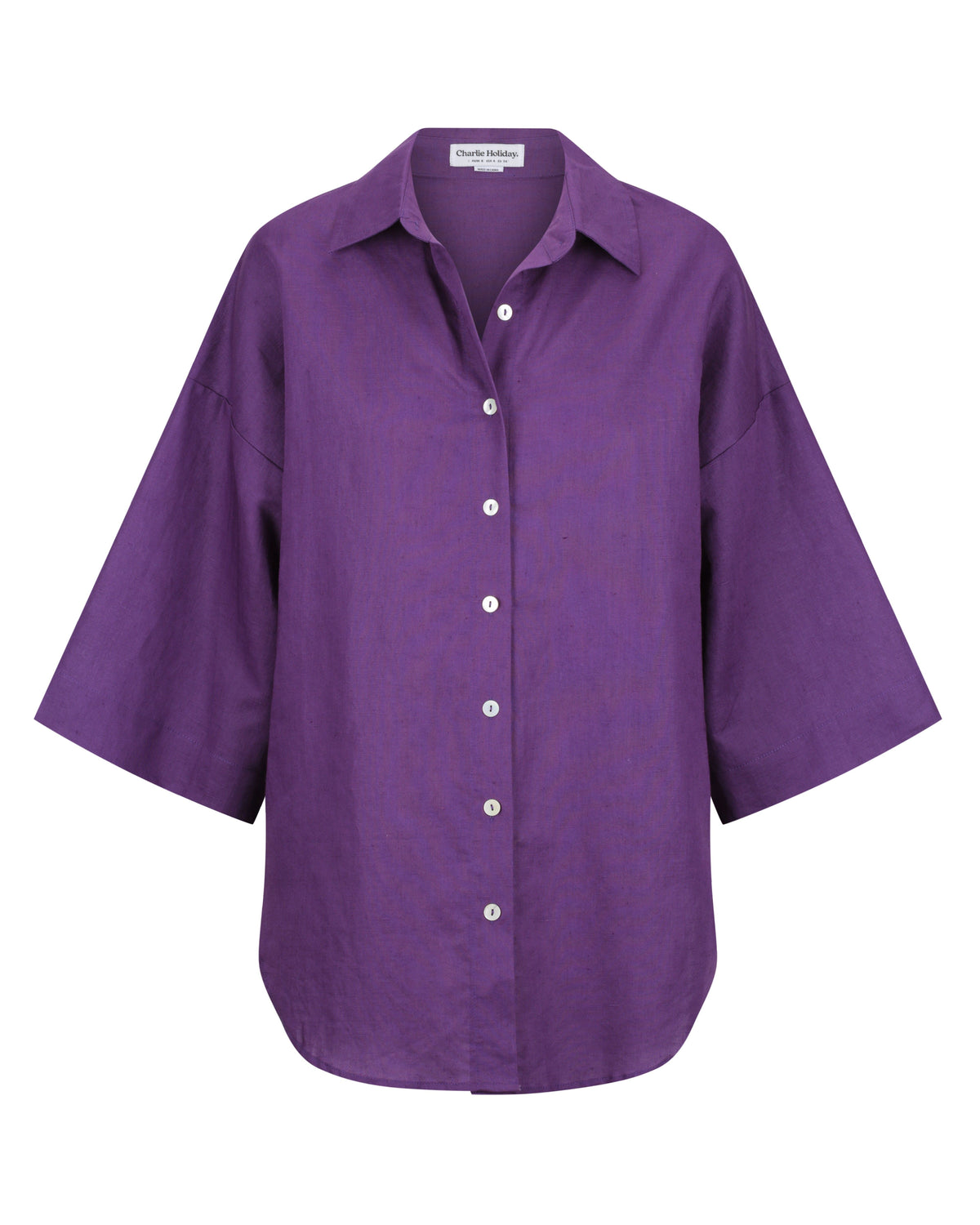 Harlow Shirt - Deep Purple