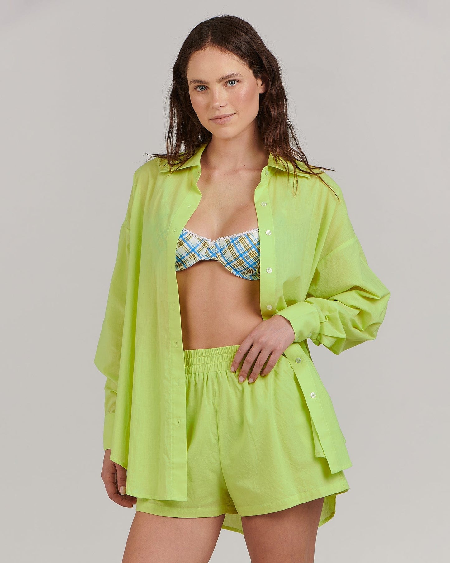 Maple Shirt - Yellow Green