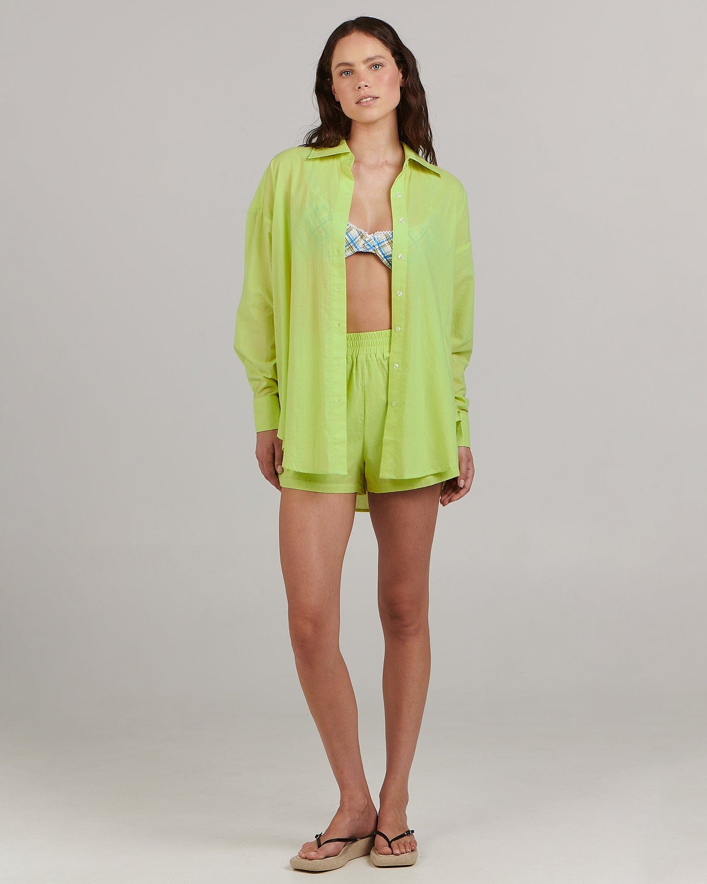 Maple Shirt - Yellow Green
