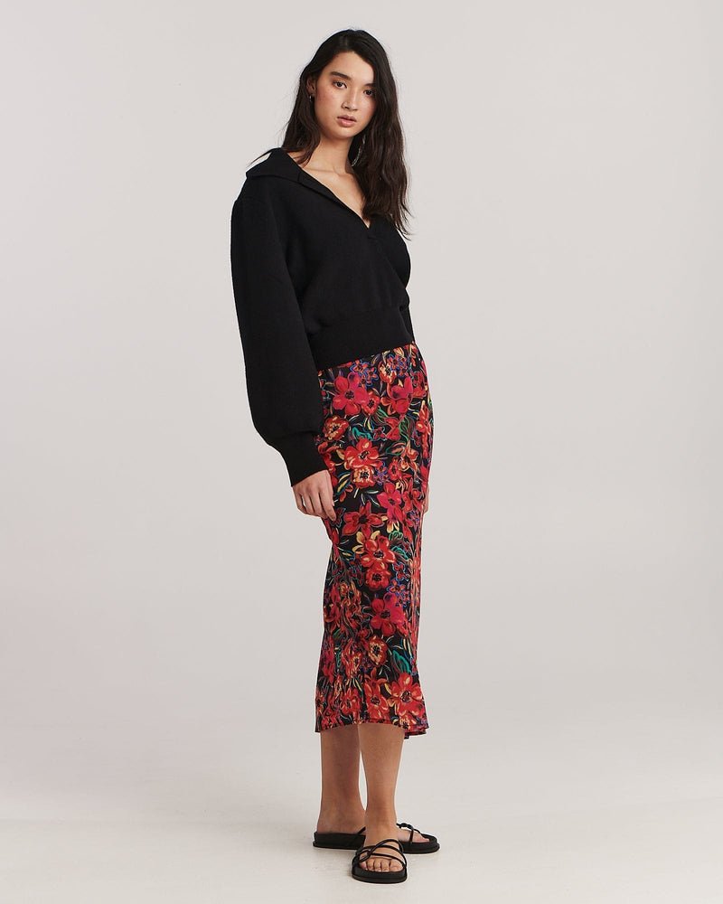 Stella Skirt - Caribbean Floral